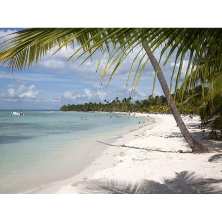 Saona Island, Dominican Republic, West Indies, Caribbean, Central America Print Wall Art By Frank