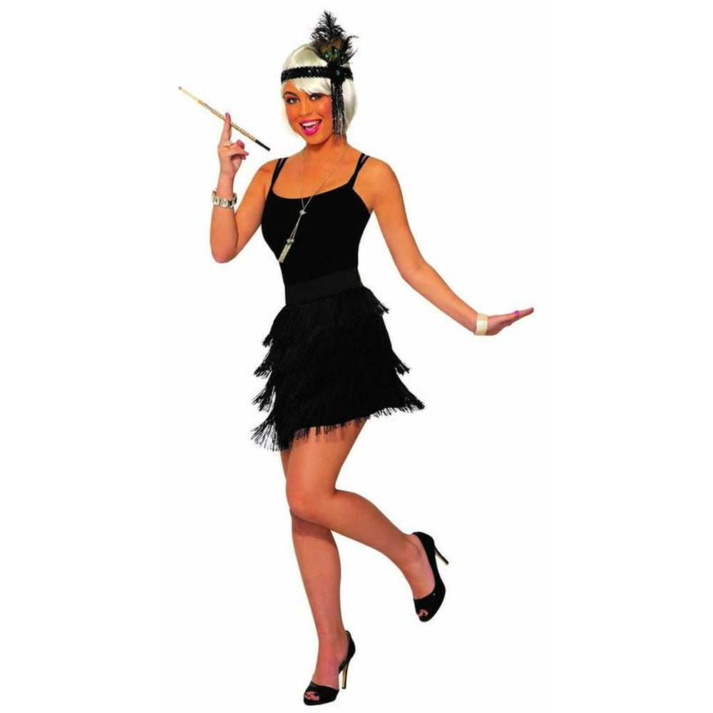 sequin flapper skirt