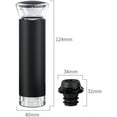thumbnail image 2 of Wine Gift 1 Set of Wine Saver with 4 Vacuum Stoppers Reusable Wine Bottle Stopper Red Wine Vacuum Plug Wine Preserver Sealing Plug for Party Bar Home Hotel Leakproof Wine Bottle Sealer, 2 of 5