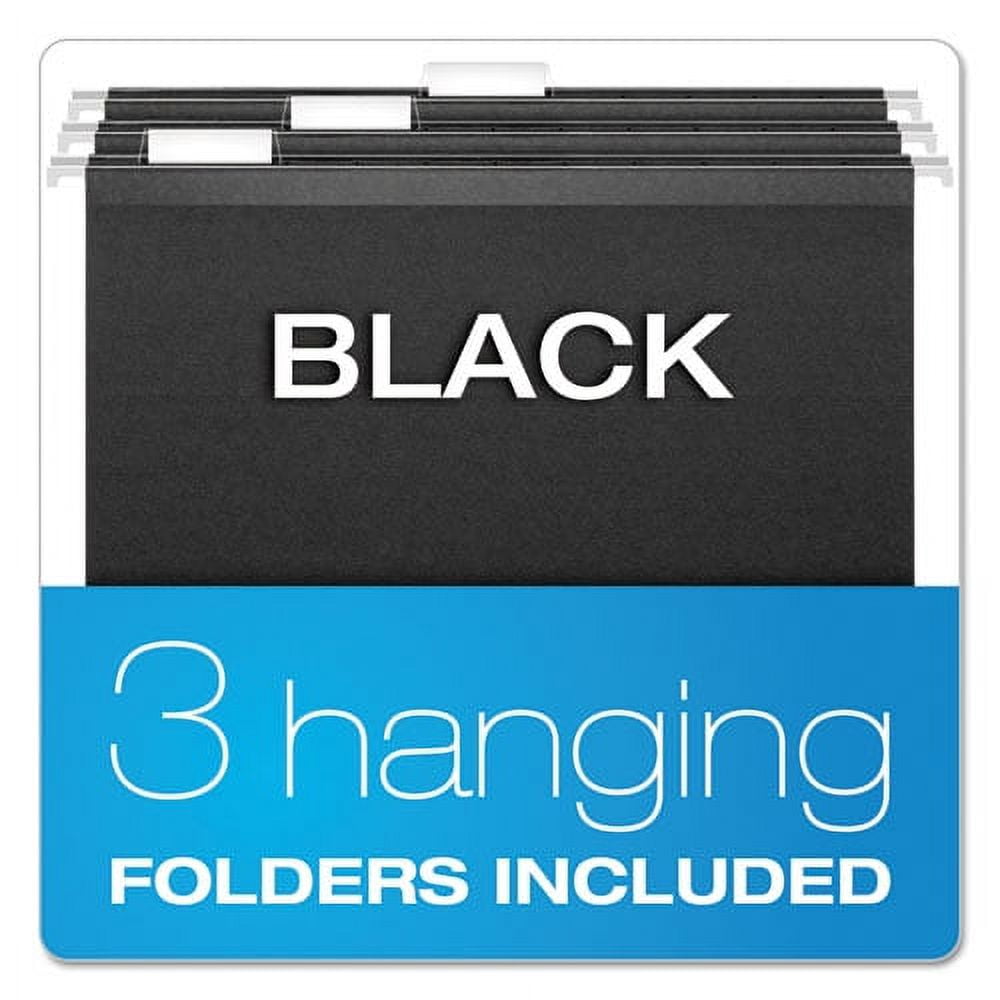 Portable File Boxes, Letter Files, 13.88" X 14" X 11.13", Granite | Bundle of 5 Each