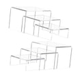 thumbnail image 4 of LeeQinersw 6Pcs Acrylic Display Riser Elevated Display Rack Transparent Clear Acrylic Riser, 4 of 7
