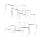 thumbnail image 4 of Expositores de acrílico Transparentes Hugo 6 Piezas para Decoración de carteras Tiendas minoristas, 4 of 7