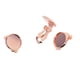 thumbnail image 5 of 12 Piezas Almohadilla Redonda Plana de 12 mm de Diámetro, Accesorios de Bricolaje para Fabricación de Joyas Cabochon Macarena Pendientes de clip, 5 of 8