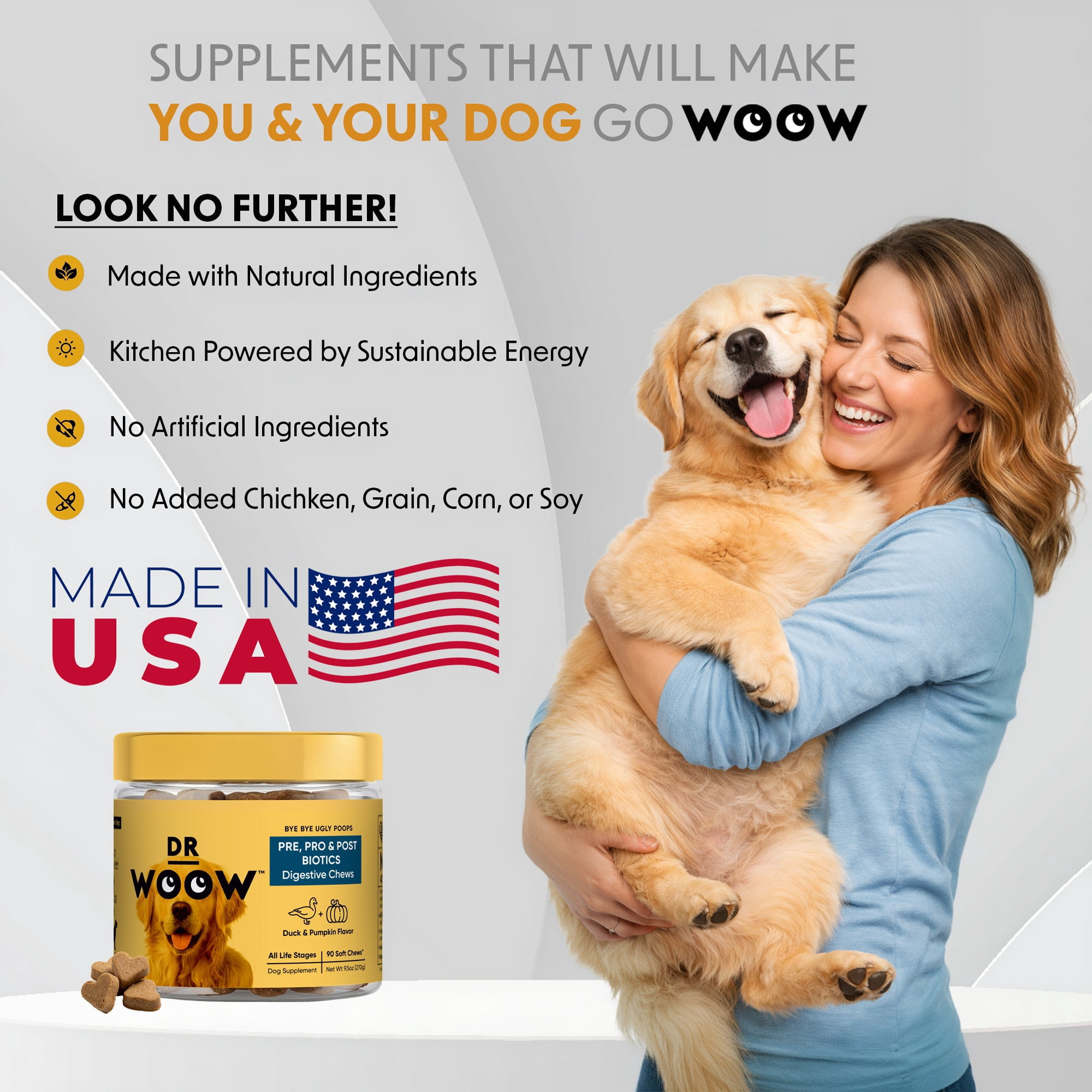 Pre, Pro & Postbiotic Digestive Support Soft Chews