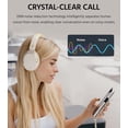 thumbnail image 4 of Restored Edifier W830NB Wireless Over Ear Headphones with -45dB Active Noise Cancelling, 94H Playtime, LDAC Hi-Res Sound, Spatial Audio, Fast Charging, Multipoint Connection, Bluetooth V5.4 - Ivory (Refurbished), 4 of 8