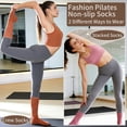 thumbnail image 5 of Sophproton Pilates Yoga Socks Non-Slip Grip for Women 10 Pairs Size 9-11 Multicolor, 5 of 7