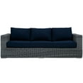 thumbnail image 5 of Modway Summon Outdoor Patio Sunbrella® Sofa in Canvas Navy, 5 of 5