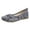 Grey, variant on Women's F𝗅a𝗍s Sandals Traditional Ethnic Slippers F𝗅oral Print Button Shoes Round Toe S𝗅ip On L𝗈afers Comfortable Casual Work Walking Sandles Lightweight Canvas Slides