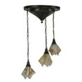 thumbnail image 4 of Meyda 150717 23 in. Metro Blush Swirl 3 Light Cascading Pendant, Craftsman, 4 of 5