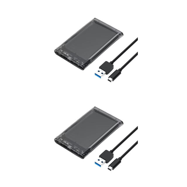 Inteprter Carcasa HDD USB3.0 tipo C SSD carcasa externa de estado sólido 2,5 pulgadas SATA a USB 6Gbps compatible con dispositivo móvil de alta Type1 NO1