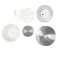 thumbnail image 3 of Miumaeov Vegetable Dehydrator Salad Spinner Electric Fruit Washer Dryer Machine Stainless Steel, 3 of 24