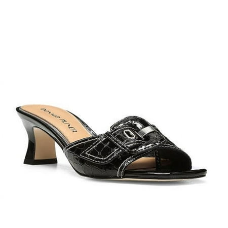 Donald Pliner Women's Kittie Slide Sandal Black Size 9
