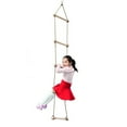 thumbnail image 4 of Kids Rope Ladder With Wooden Rungs Rope Ladder Outdoor Indoor Climbing Ladder Swing Toys Children Sport Gift, 4 of 5