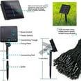 thumbnail image 2 of 2Pack solar lights outdoor waterproof,50 led lights room decor wall decor home outdoor decor wedding decorations,Twinkle Lights with 8 Modes,garden decor for outside,Christmas Decorations patio lamps, 2 of 9