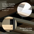 thumbnail image 4 of LIFEMENT Queen Signature Wood Platform Bed Frame Black, Noise-Free, Under Bed Storage, No Box Spring Needed, Easy Assembly, 4 of 8