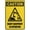 Warning Sign 1, variant on Caution High Voltage Sign - 8"x12" Vintage Metal Warning Sign, Retro Industrial Decor for Home Farm Bar Coffee Shop Club Wall Decoration