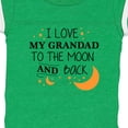thumbnail image 4 of Inktastic I Love My Grandad to the Moon and Back Boys or Girls Baby Bodysuit, 4 of 5
