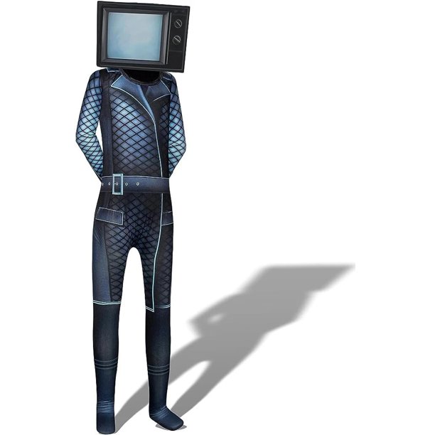 Skibidi-Disfraz de Cosplay para hombre, traje con cámara de TV, traje de juego skibidi dop yes Toilet, mono de Halloween para fiesta, novedad de 2023 xuanjing unisex
