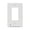 White, variant on Westek LumiCover Core Décor Duplex Outlet Nightlight Wallplate, Light Almond