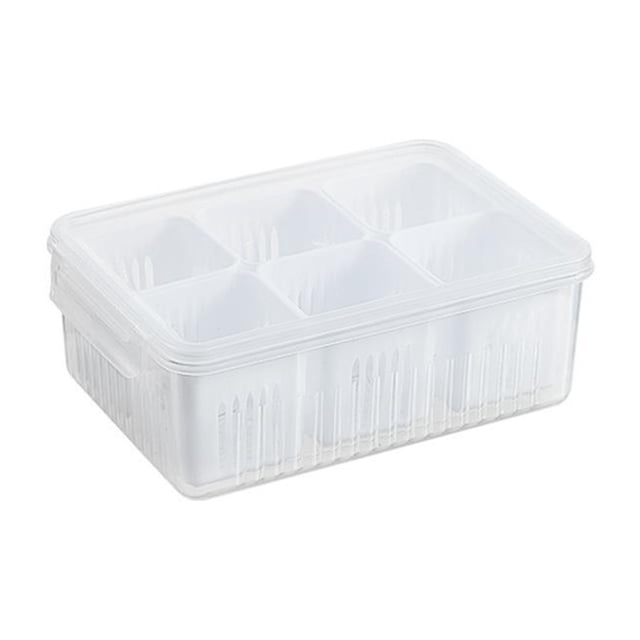 Cebolla Verde Picada, receptor de Almacenamiento de Alimentos de Cocina Multipósito PP Agujeros de Dreneze para Cocina