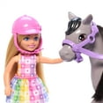 thumbnail image 4 of Barbie Chelsea Doll & Horse Toy Set, Includes Helmet Accessory, Multicolor, 5.91 in, 4 of 9