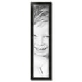 thumbnail image 2 of ArtToFrames 11" x 49" Honors Black with Silver Picture Frame, 11x49 inch Black Wood Poster Frame (WOM-5157), 2 of 7