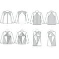 thumbnail image 3 of Butterick Pattern Misses' Jackets and Vests with Contrast and Seam Variations-6-8-10-12-14, 3 of 5