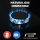 thumbnail image 3 of Estufa de gas TYEMUI de 30 cm con tapa de vidrio templado de 5 quemadores, 3 of 8