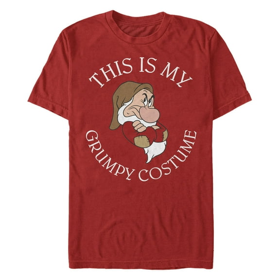 Men's Snow White and the Seven Dwarfs This is my Grumpy Costume Graphic T-Shirt