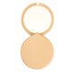 thumbnail image 1 of GOOHOCHY Espejo pequeño de madera portátil para maquillaje, espejo de bolsillo para mujeres y niñas (caqui)., 1 of 8