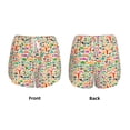 thumbnail image 5 of Lsque Travel Printed Women's Running Shorts with Liner Pockets,Elastic Quick Dry Workout Athletic Gym Yoga Shorts,Womens High Waist Shorts-Small, 5 of 9