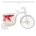 thumbnail image 3 of FELTECHELECTR Flower Rattan Basket Tricycle Shaped For Home Use 1Pack, 3 of 5