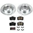 thumbnail image 3 of PowerStop Rear Z23 Evolution Sport Carbon-Fiber Ceramic Brake Pad and Drilled & Slotted Rotor Kit Fits: AUDI Select Models K941, 3 of 10