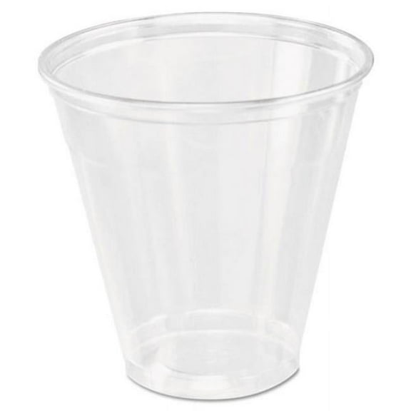 Dart 5C Ultra Clear Cups, 5 Oz, Pet, 100/bag, 25 Bags/carton