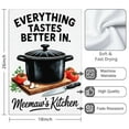 thumbnail image 3 of 2 Pcs Funny Kitchen Towels,Funny Kitchen Quirky Patterns Microfiber Dish Towels,Kitchen Tea Towels,Kitchen Towel Set (18" X 26"), 3 of 3