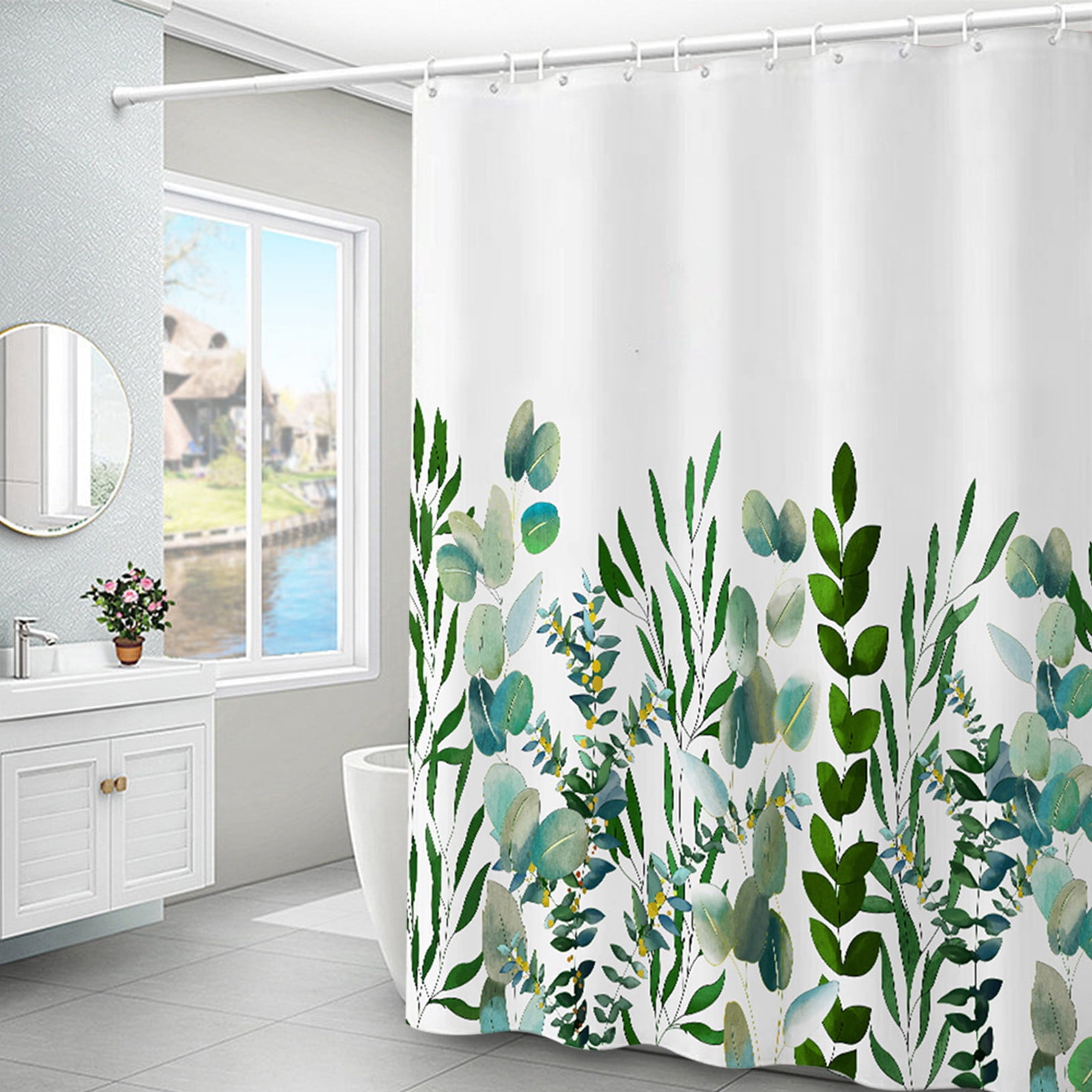 FAFWYP Home Decor,Boho Shower Curtain 70.8*70.8in Waterproof Bathroom