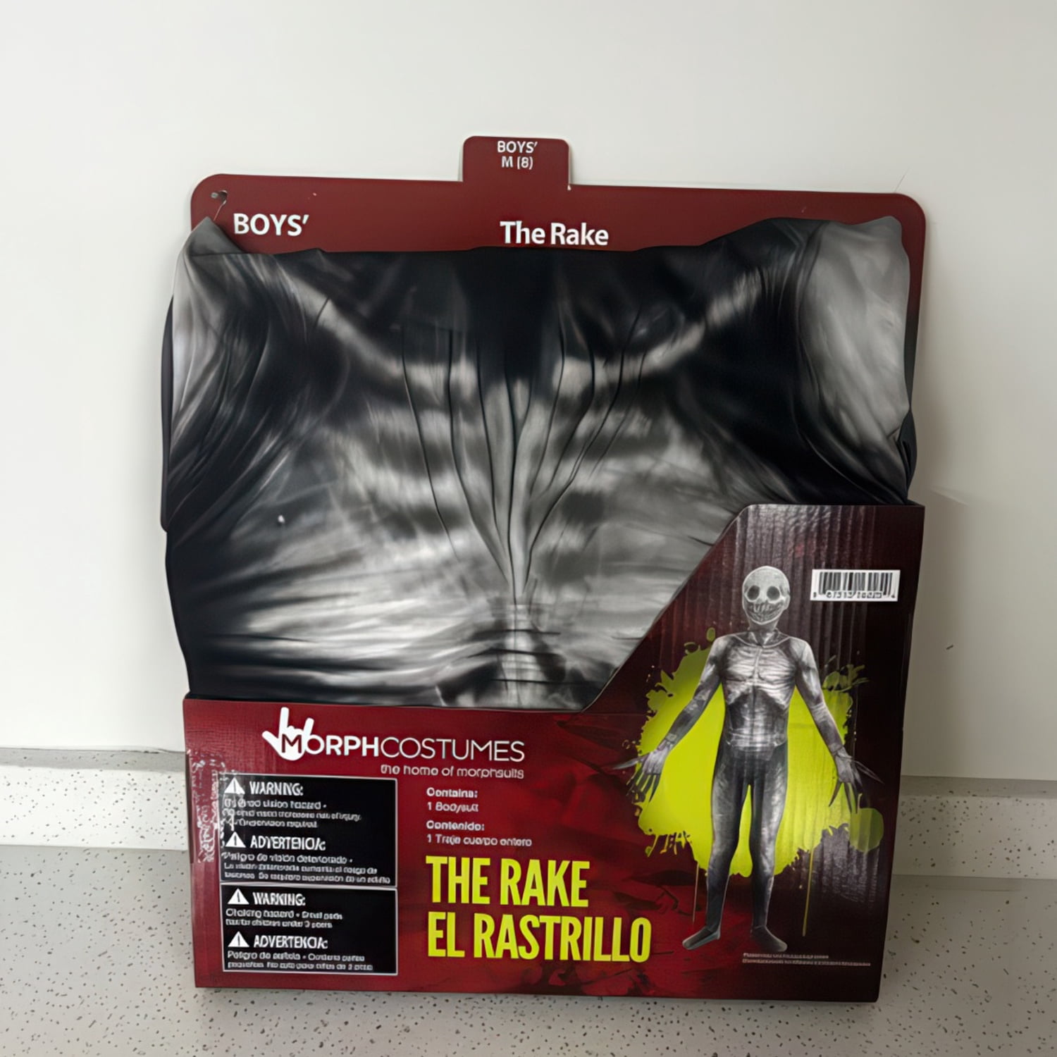 The Rake Skinsuit Halloween Costume for Children, Boy's Size XL (14/16), by Morph Costumes
