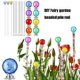 thumbnail image 2 of Crystals and Glass Bead Garden Stakes Enchanting Bead Stakes for Gardens Metal Rods with Crystals and Glass Factor, 2 of 8