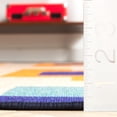 thumbnail image 4 of Safavieh Digital Artifact Sandford Geometric Machine Washable Area Rug, Orange/Purple, 5' x 7', 4 of 10