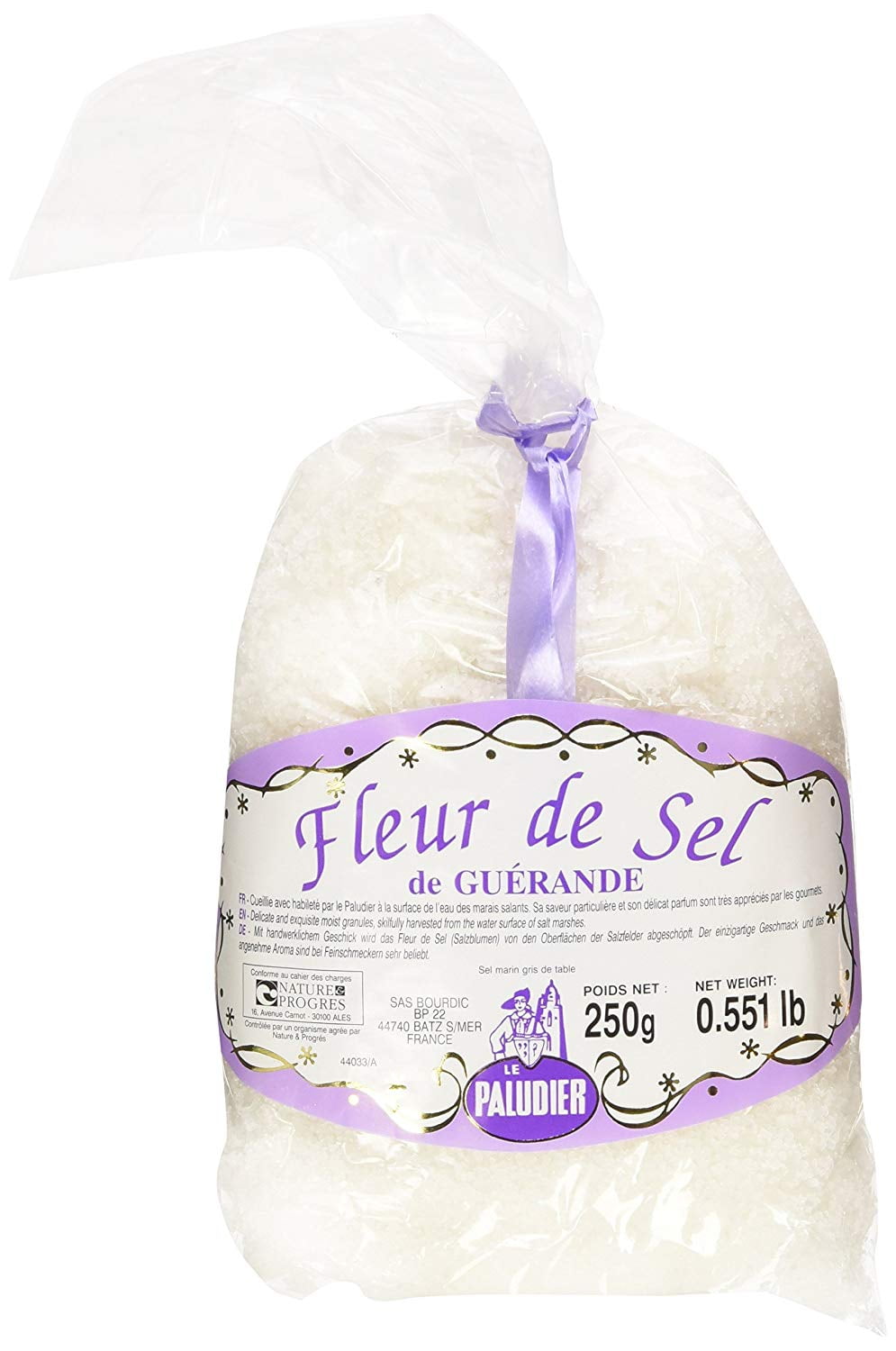 Le Paludier Guerande Fleur de Sel (Poly) 8 oz