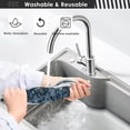 thumbnail image 7 of Coolnut 2 Pack Faucet Dry Mat for Kitchen Sink,Christmas Geometric Snowflakes 30x5 Inch Faucet Drying Mat Absorbent Mat Fast Dry Mat for Kitchen, Bathroom, 7 of 7