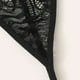 thumbnail image 3 of Gibobby Lencería sexy Ropa interior Lencería Sujetador Tamaño V-Cuello + Tanga Conjunto Mujer + Liga S-2XL Íntimos(Negro G), 3 of 5