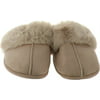 ZenToes Wren Mule Slippers Faux Fur Indoor Outdoor Sole L NEW 127-7699