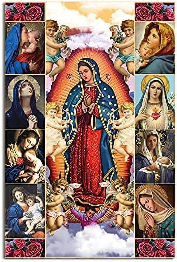 500 Piece Wooden Puzzle for Adults Our Lady of Guadalupe Virgen De ...