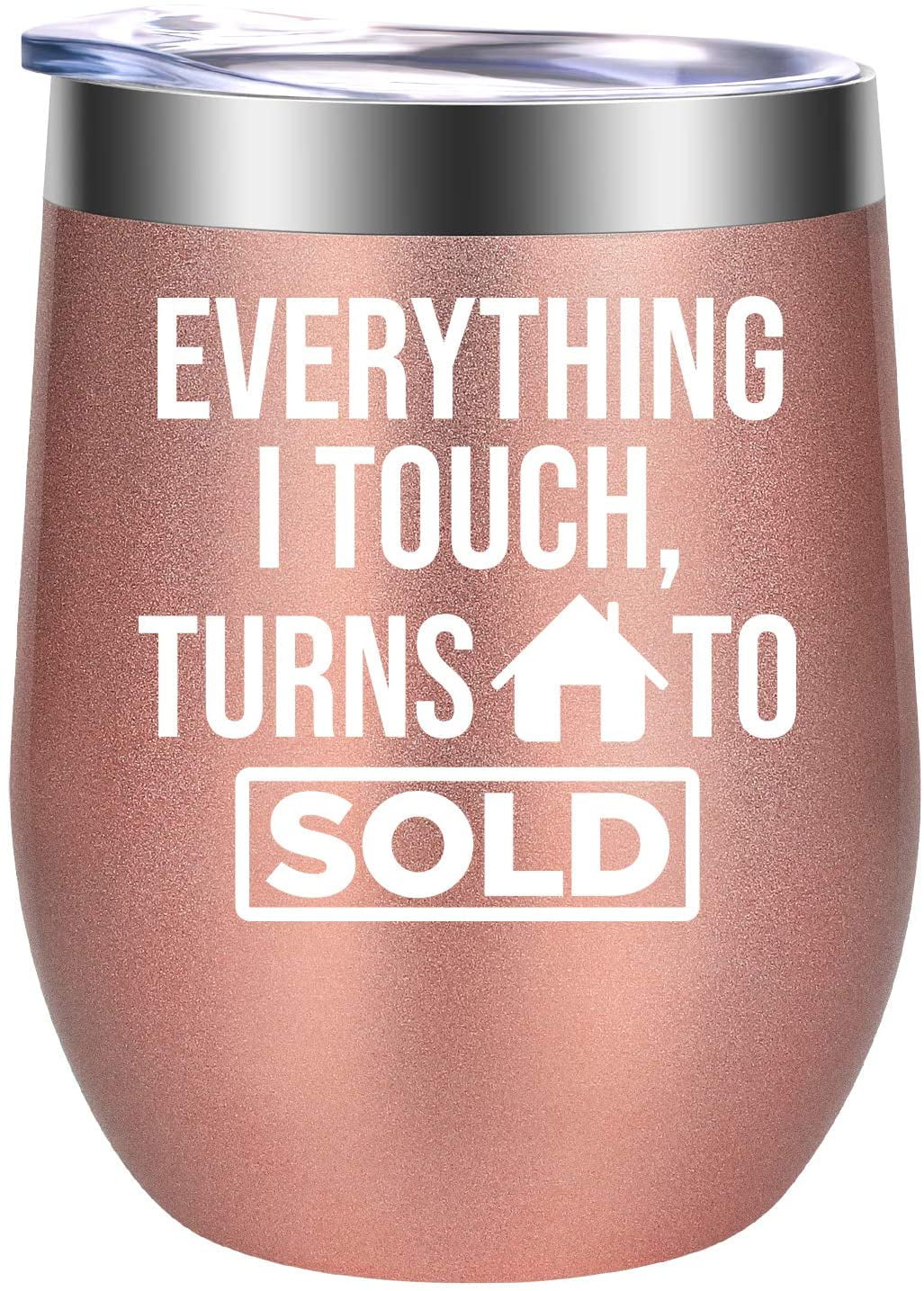 Realtor Coffee Cup Closing Gift for Realtor Realtor Closing Gift Everything I Touch Turns to Sold Real Estate Realtor Christmas Gift