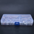 thumbnail image 4 of 100pcs Zinc Plated Connection Bolts Barrel Nuts Set for Furniture Cot Bed Assembly, 4 of 7