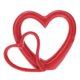 thumbnail image 1 of Adornos de regalo para parejas, maceta de cerámica, figura japonesa de doble corazón, escultura sencilla para oficina, 1 of 6