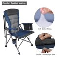 thumbnail image 5 of Oversized Folding Camping Chair for Adults Heavy Duty 250/300/330lb, Sturdy Steel Frame Outdoor Camp Chairs Portable Lawn Chair with High Back and Cup Holder, 5 of 9