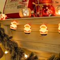 thumbnail image 1 of Colgador de puerta de Navidad, colgantes de fiesta de año nuevo, adornos de árbol de Navidad, Papá Noel, alce, muñeco de nieve, decoración de Feliz Navidad, 2023, 1 of 4