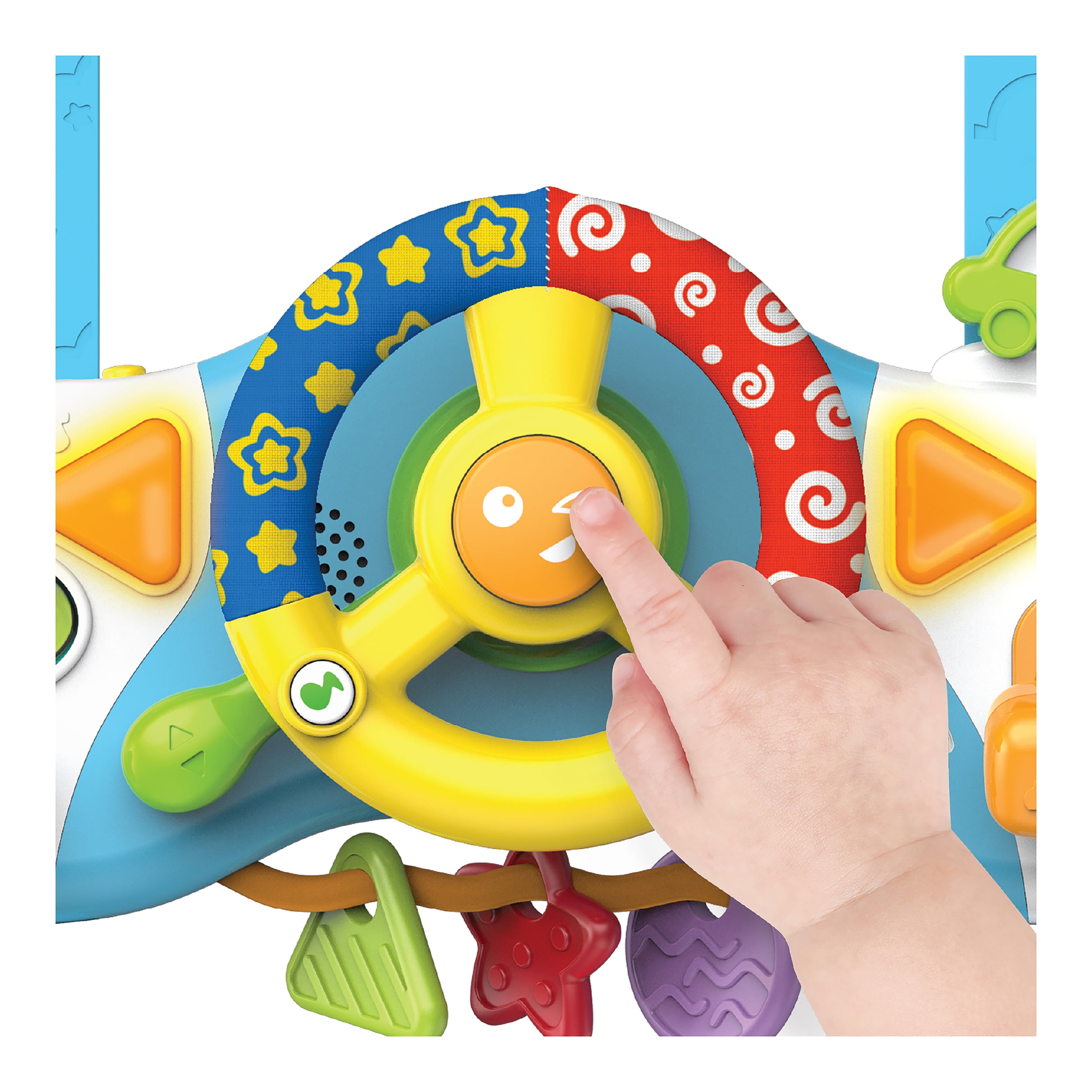 Winfun Activity Steering Wheel -  Ages Group Infants 3 Months and up